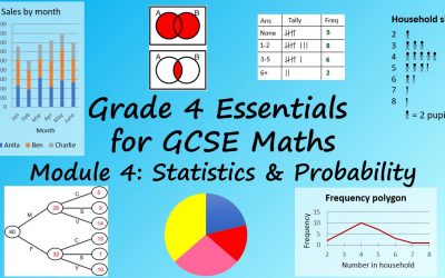 Grade 4 Essentials for GCSE Maths: Module 4: Statistics & Probability