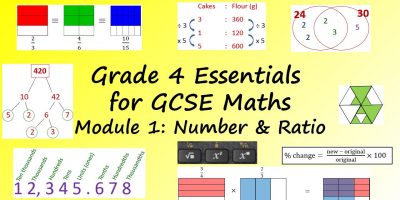 Grade 4 Essentials for GCSE Maths: Module 1: Number & Ratio