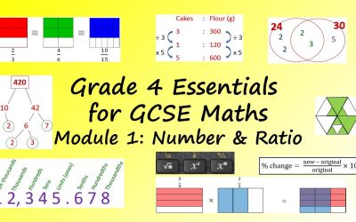 Grade 4 Essentials for GCSE Maths: Module 1: Number & Ratio