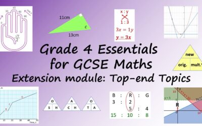 Grade 4 Essentials for GCSE Maths: Extension Module: Top-end Topics